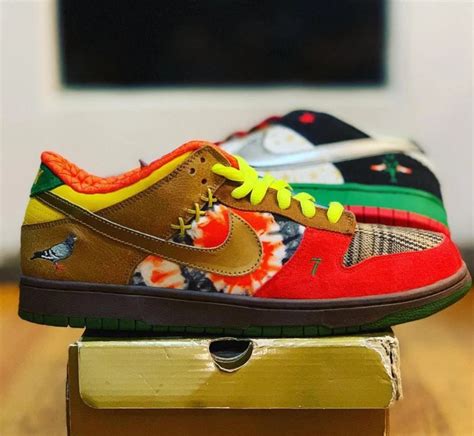 nike sb what the dunk replica